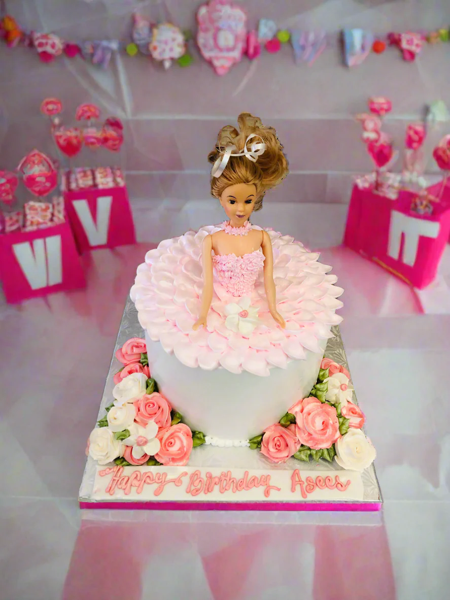 Asees Barbie Doll Cake - Image 2
