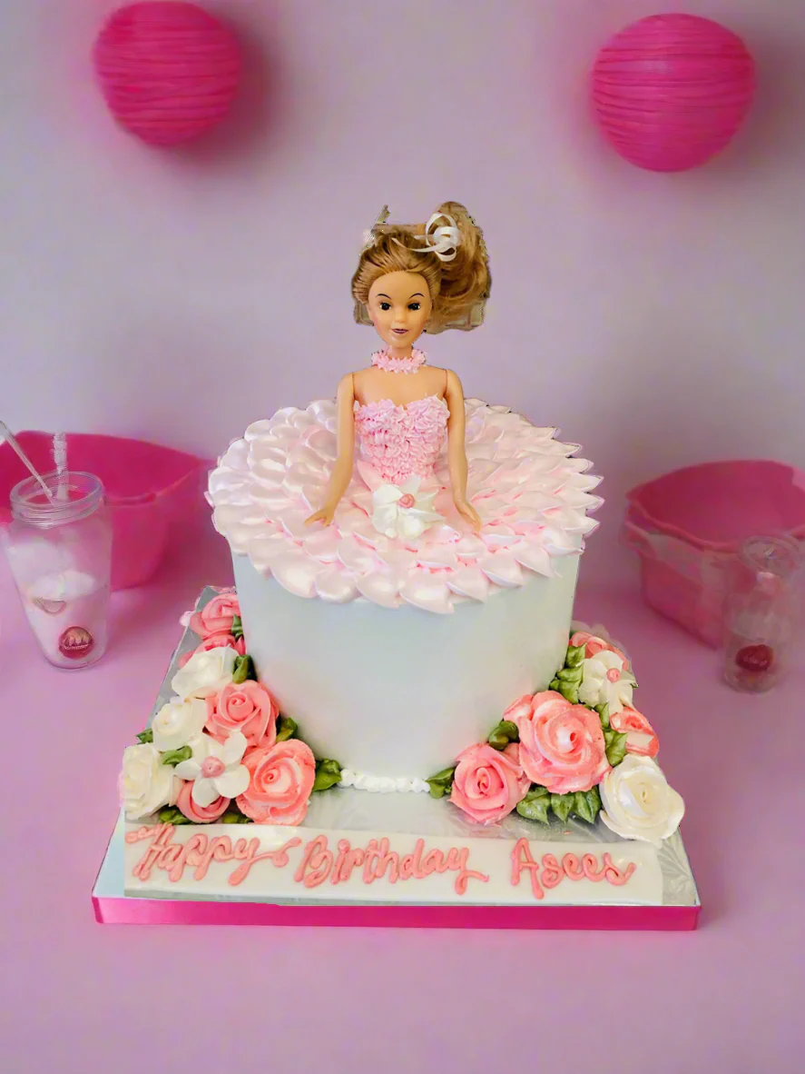 Asees Barbie Doll Cake - Image 3