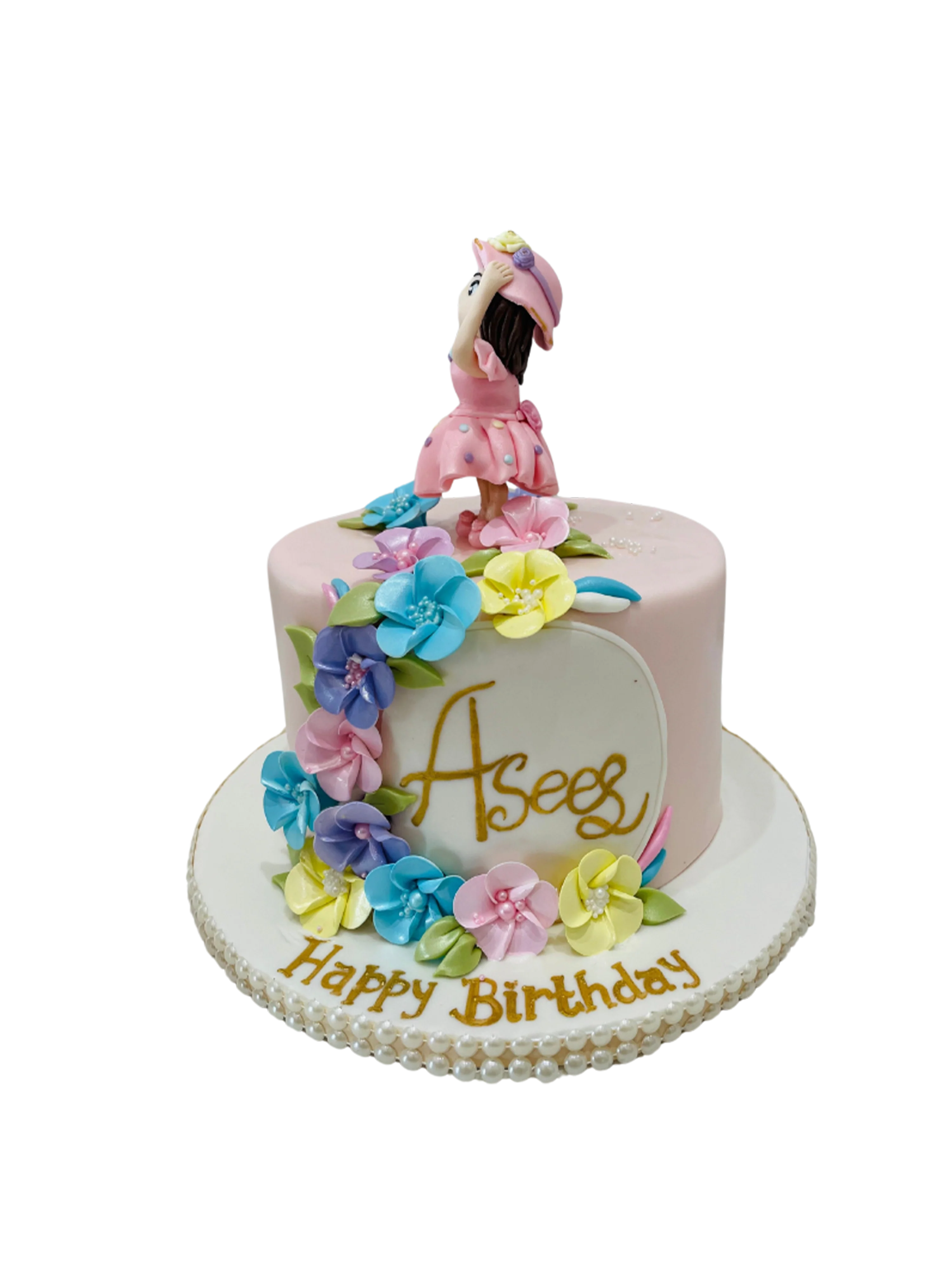 Asees Doll Fondant Cake