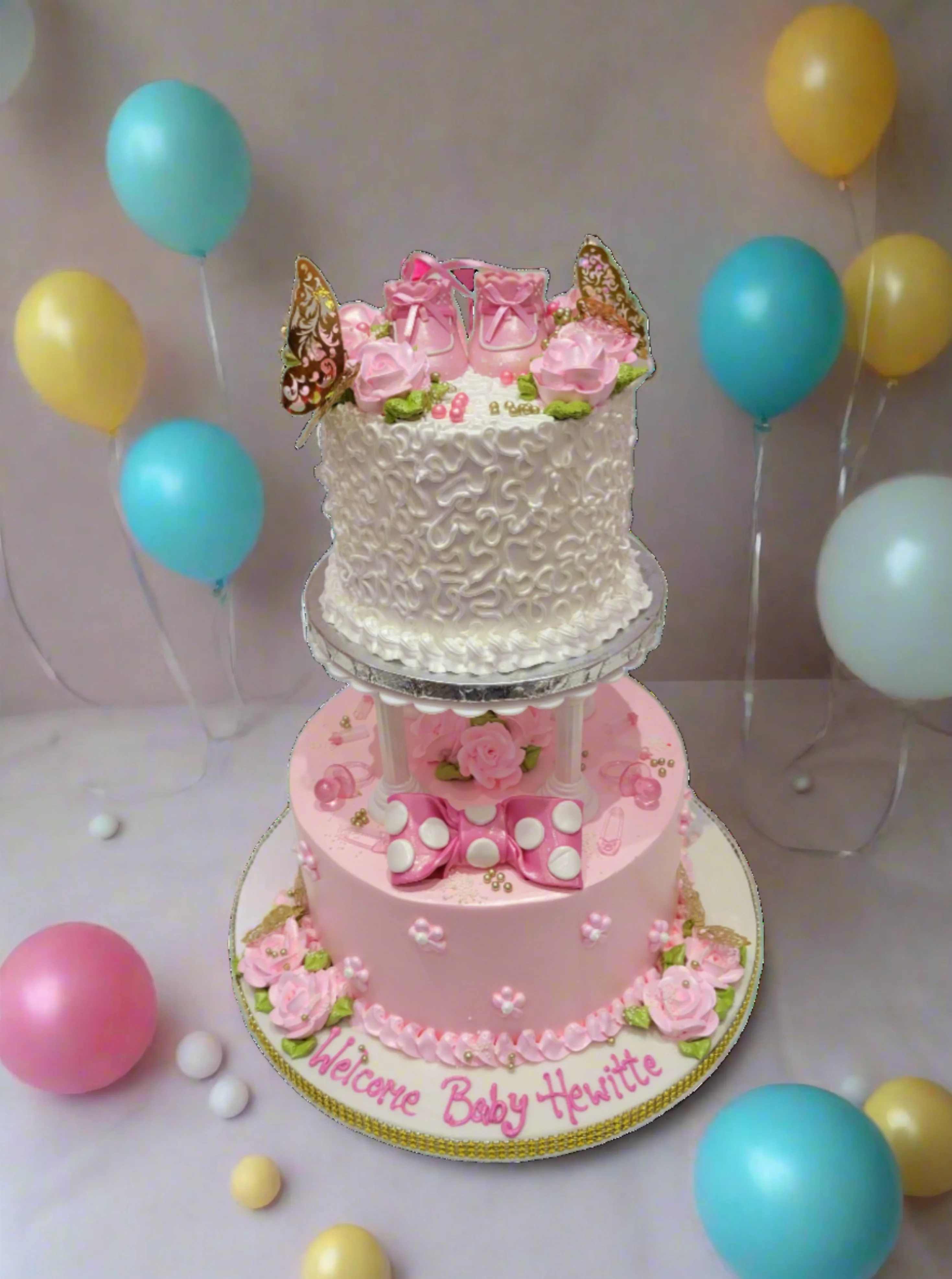 Ashley Baby Shower Cake - Image 2