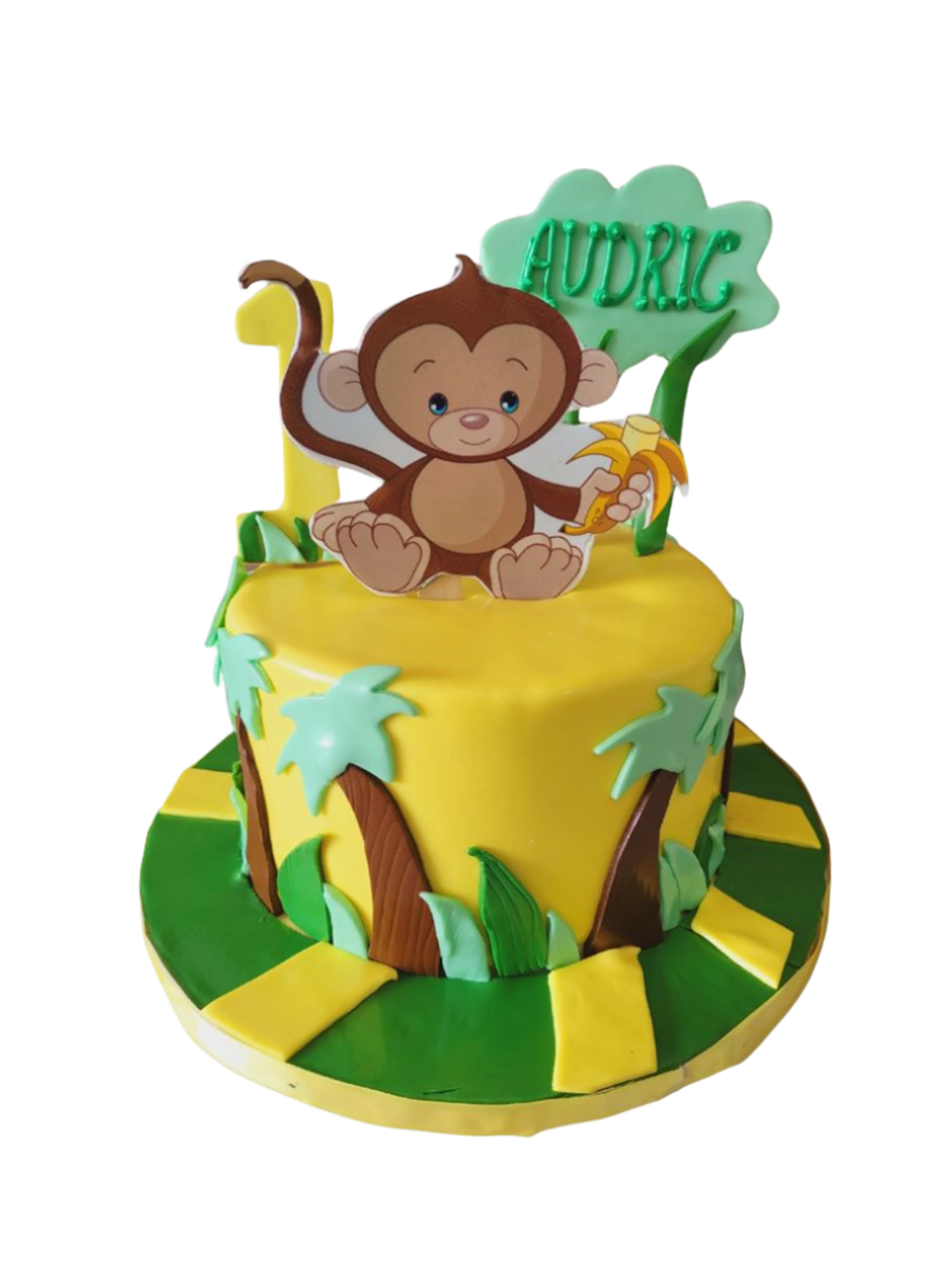 Audric Animal Fondant Cake