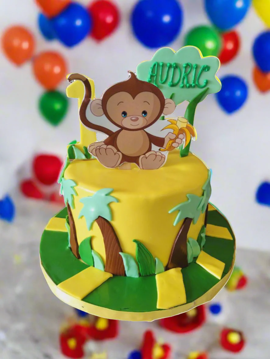 Audric Animal Fondant Cake - Image 2