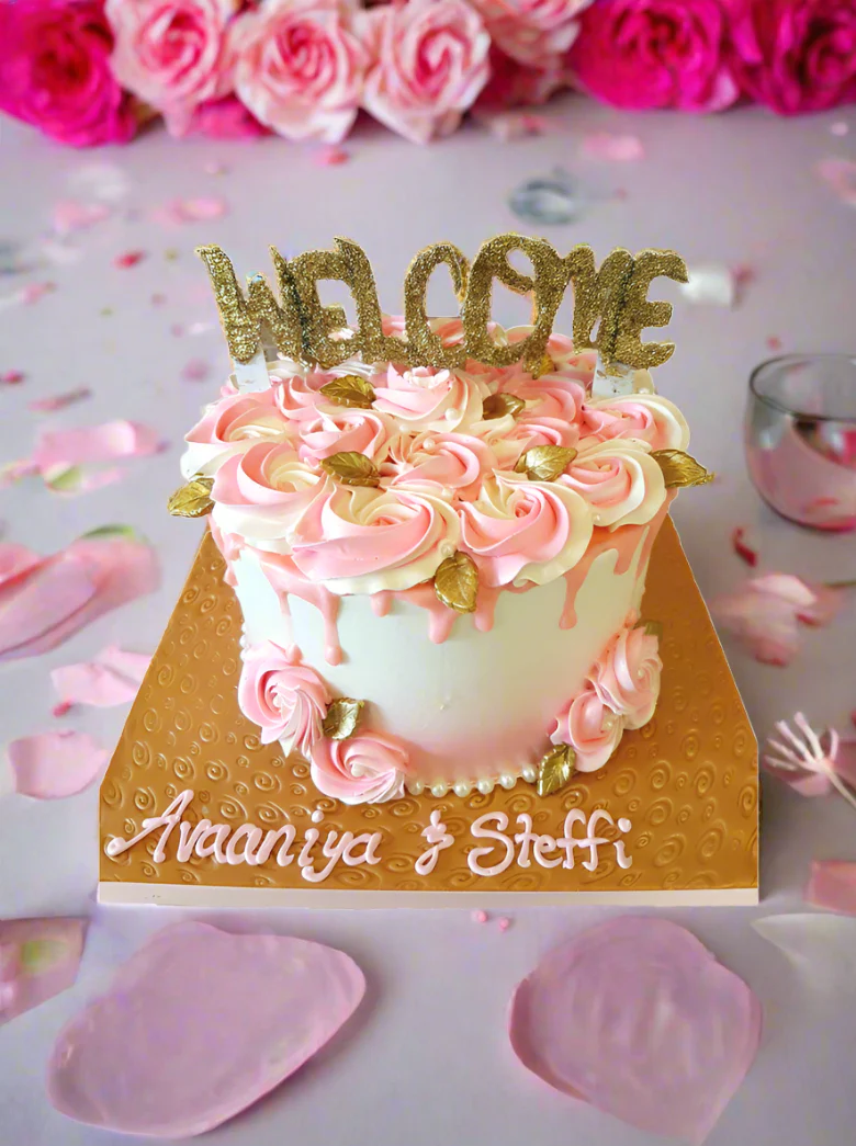 Avaaniya And Steffi Birthday Cake - Image 2