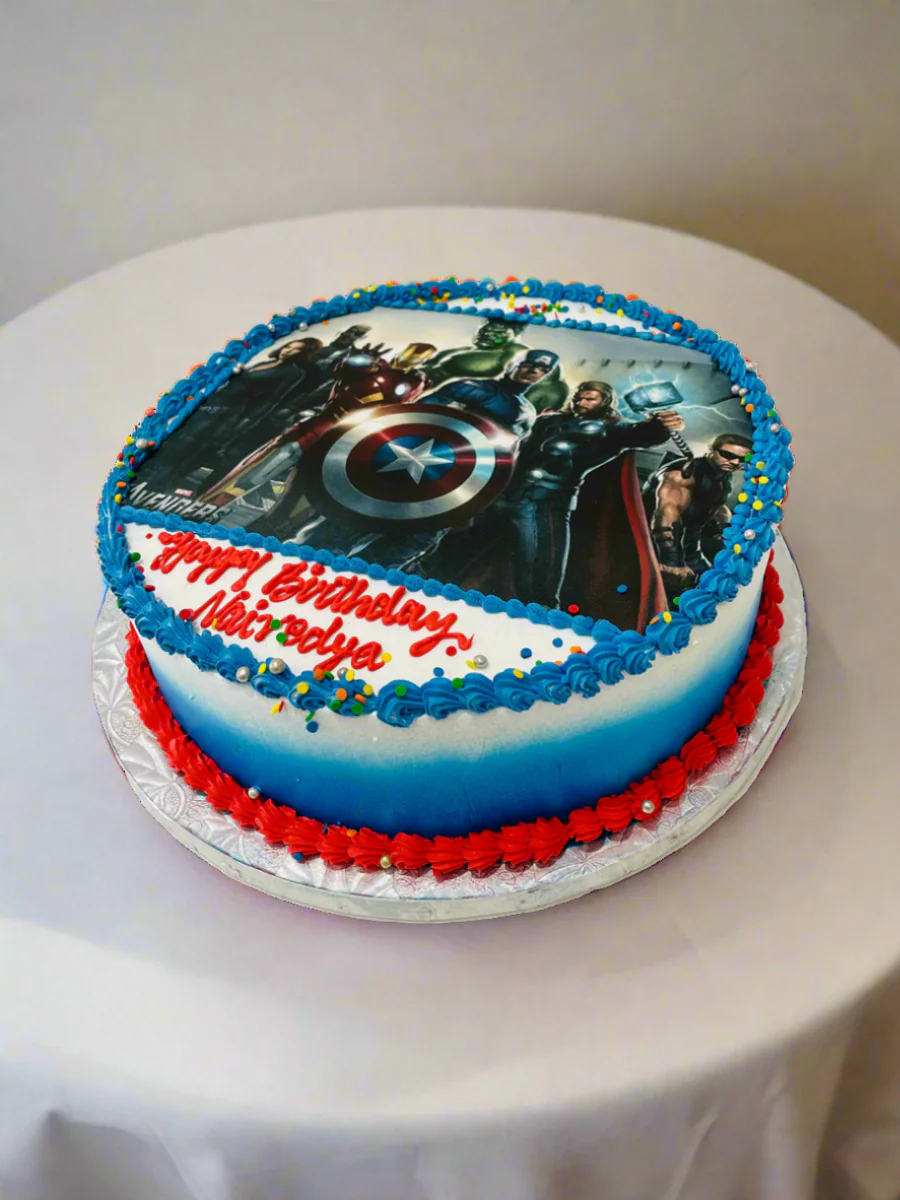 Avengers Photo Cake - Image 6