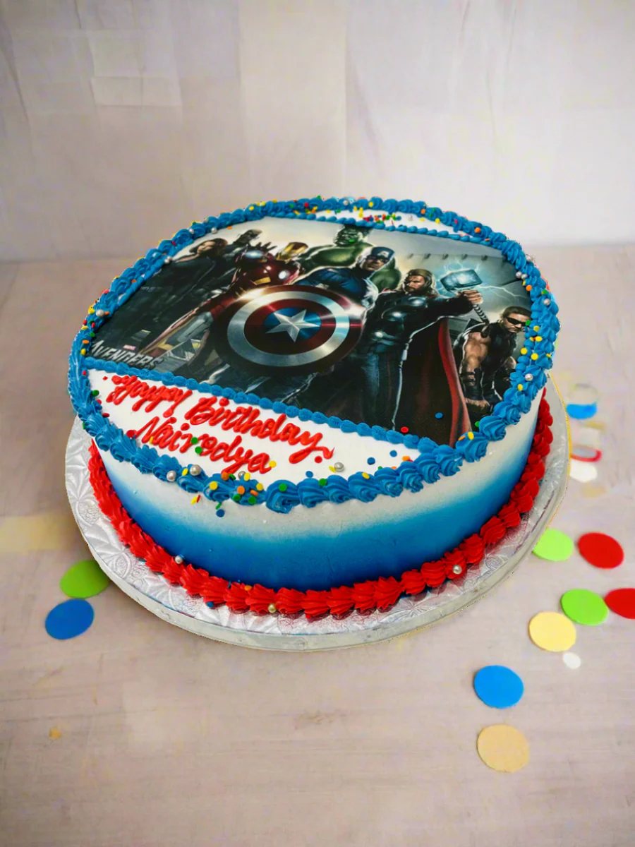Avengers Photo Cake - Image 7