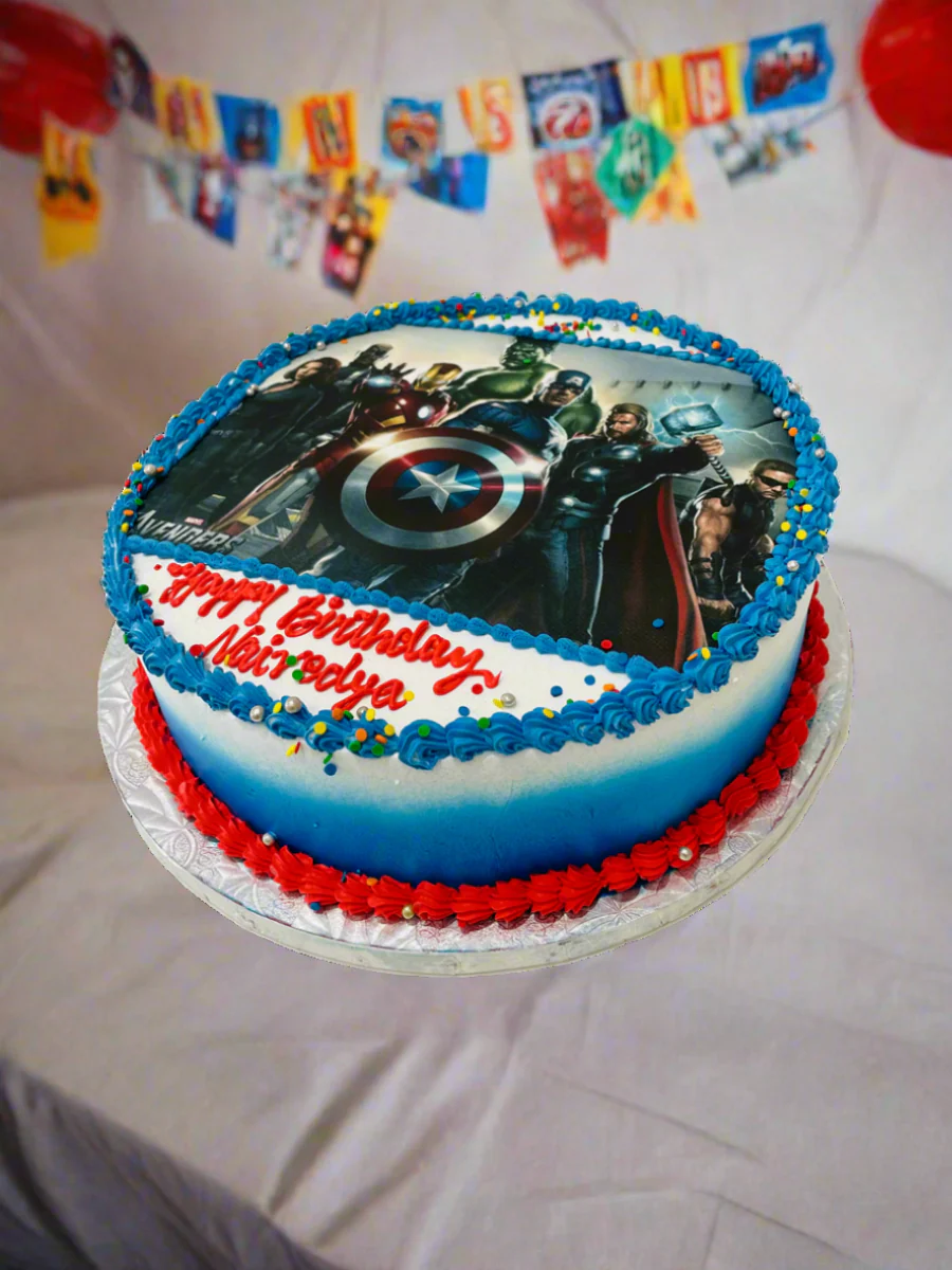 Avengers Photo Cake - Image 8