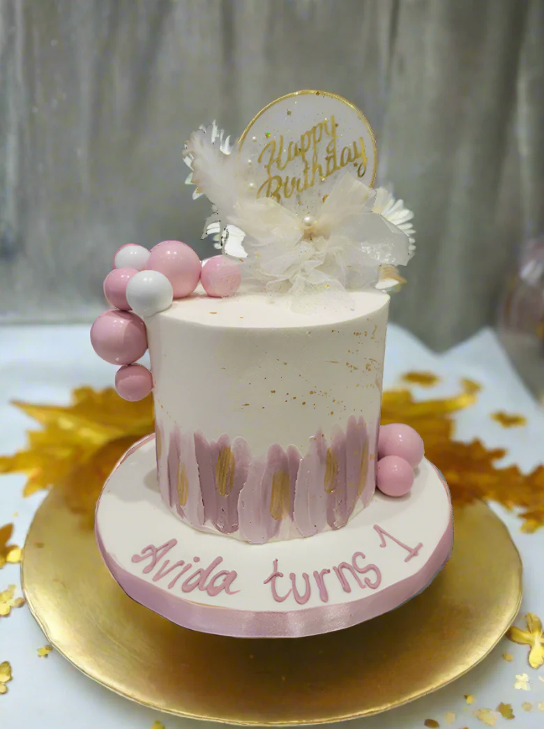 Avida Cream Birthday Cake - Image 4