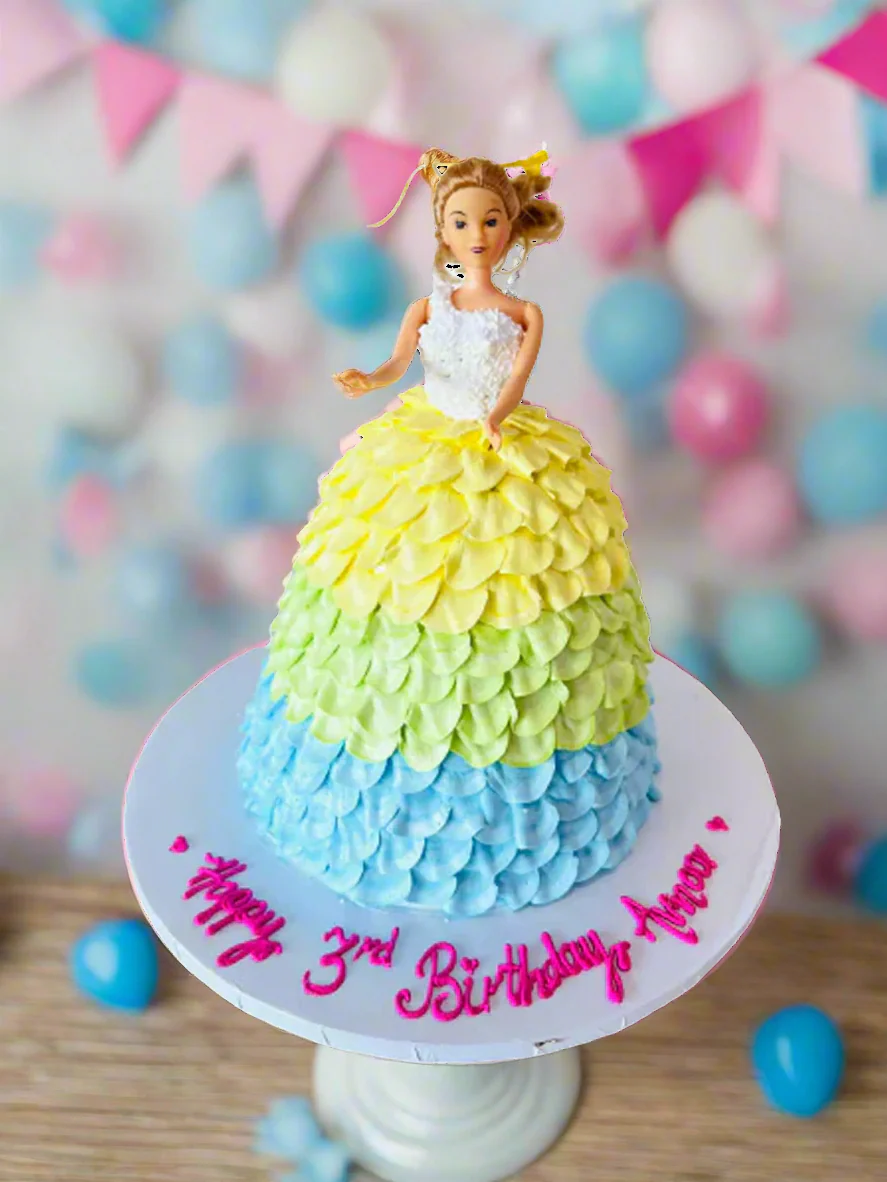 Avnor Barbie Cake - Image 2
