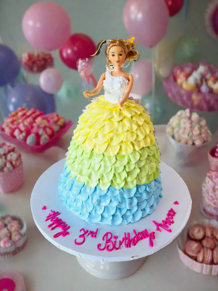 Avnor Barbie Cake - Image 3