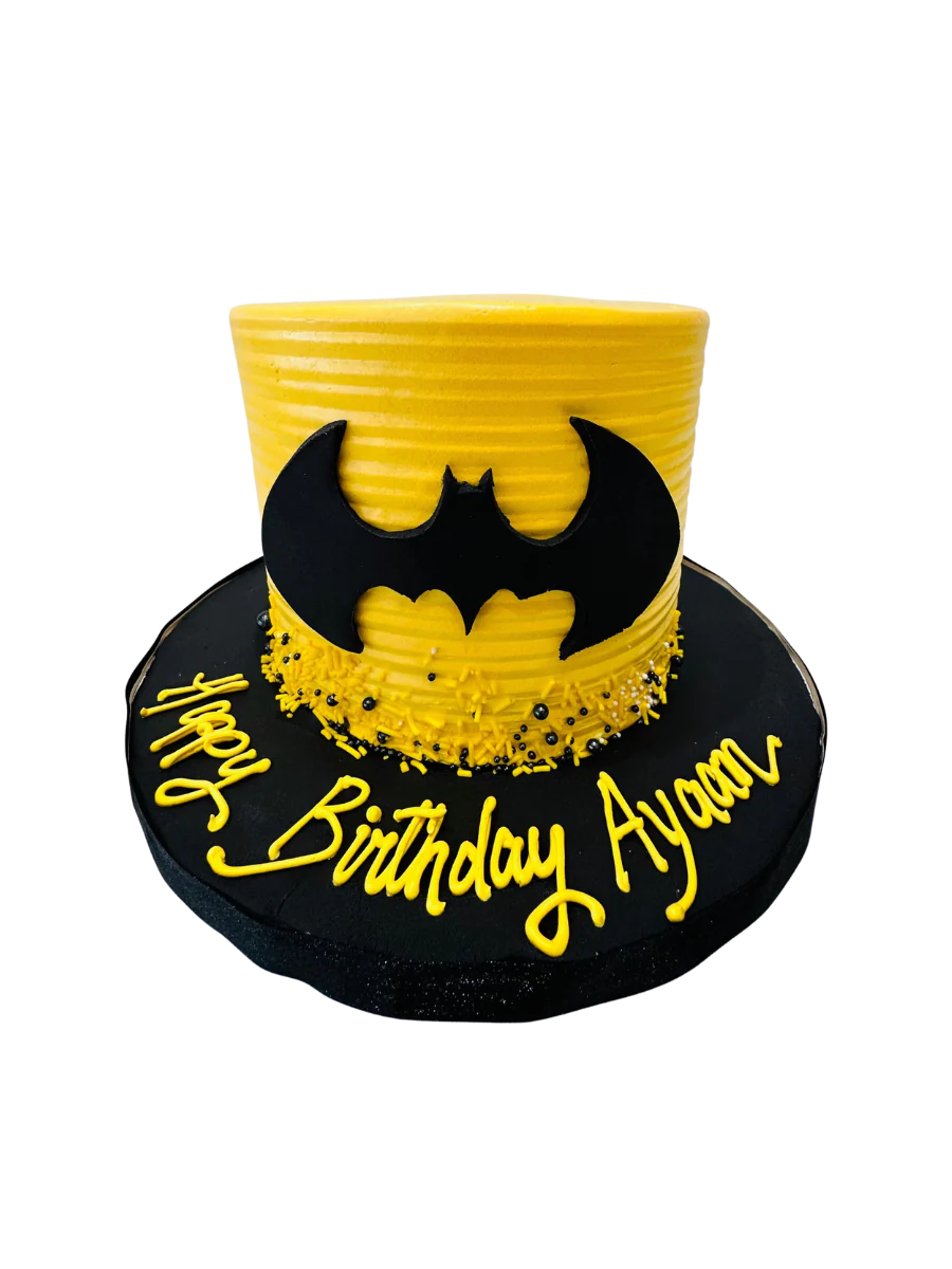 Ayaan Batman Cream Cake