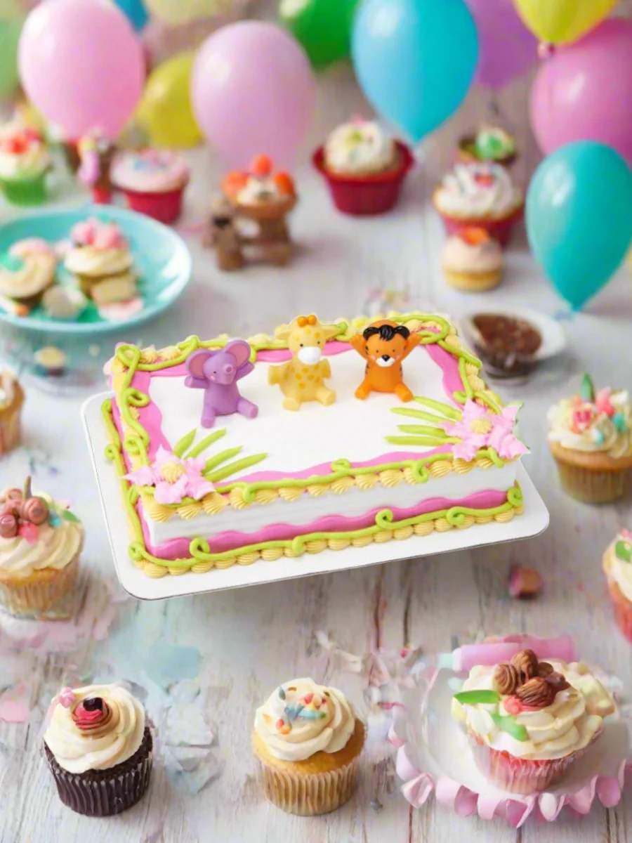 Baby Animals Birthday Cake - Image 2