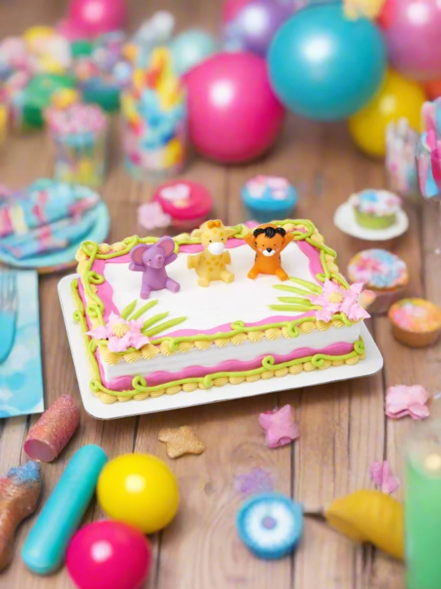 Baby Animals Birthday Cake - Image 3