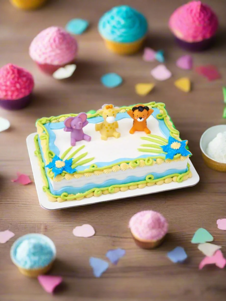 Baby Animals Birthday Cake - Image 8