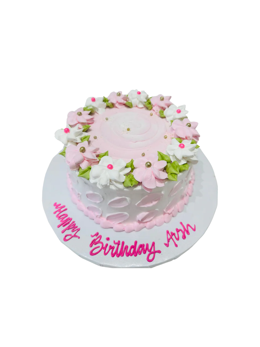 Baby Blue Blossoms Cake - Image 4