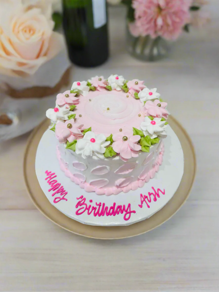 Baby Blue Blossoms Cake - Image 6