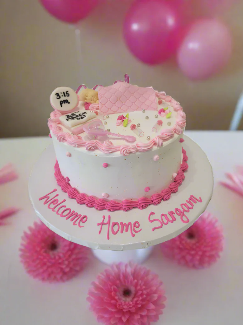 Baby Details Cream Cake - Image 5