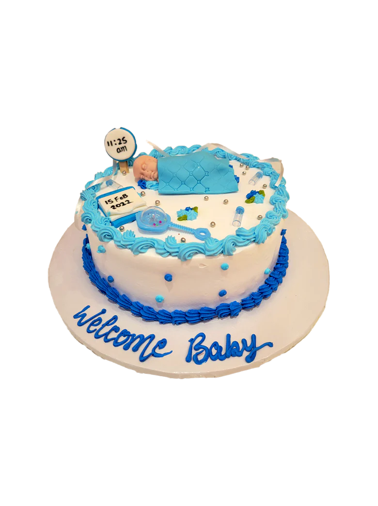 Baby Details Cream Cake - Image 6