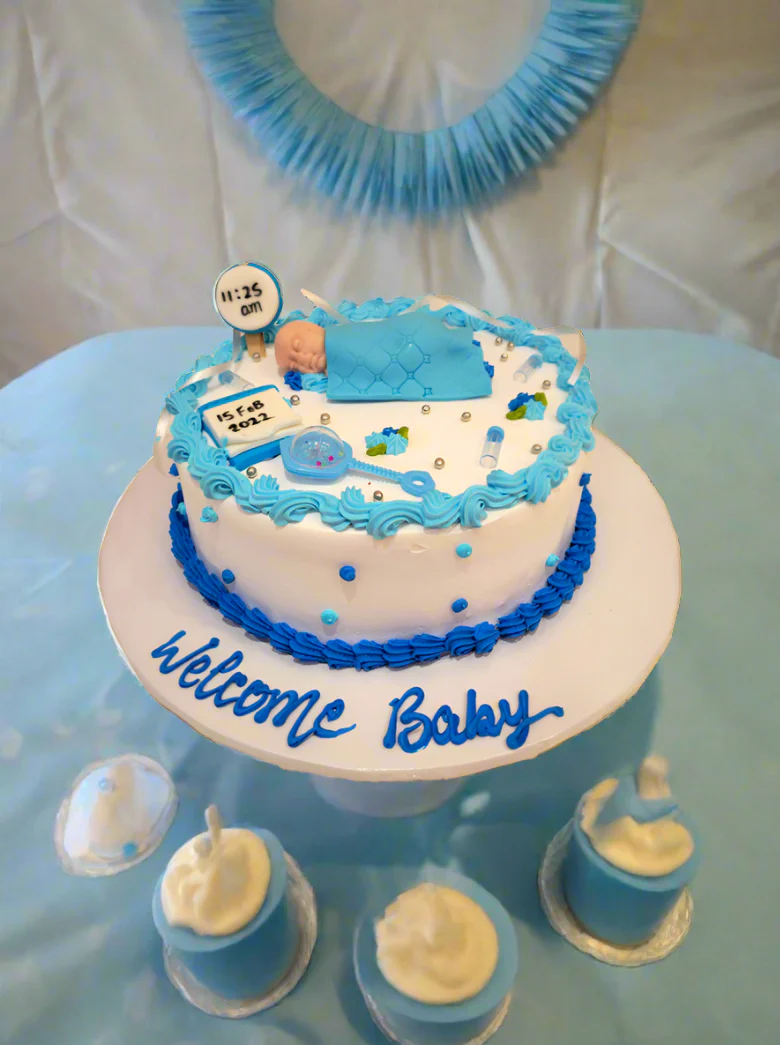 Baby Details Cream Cake - Image 8