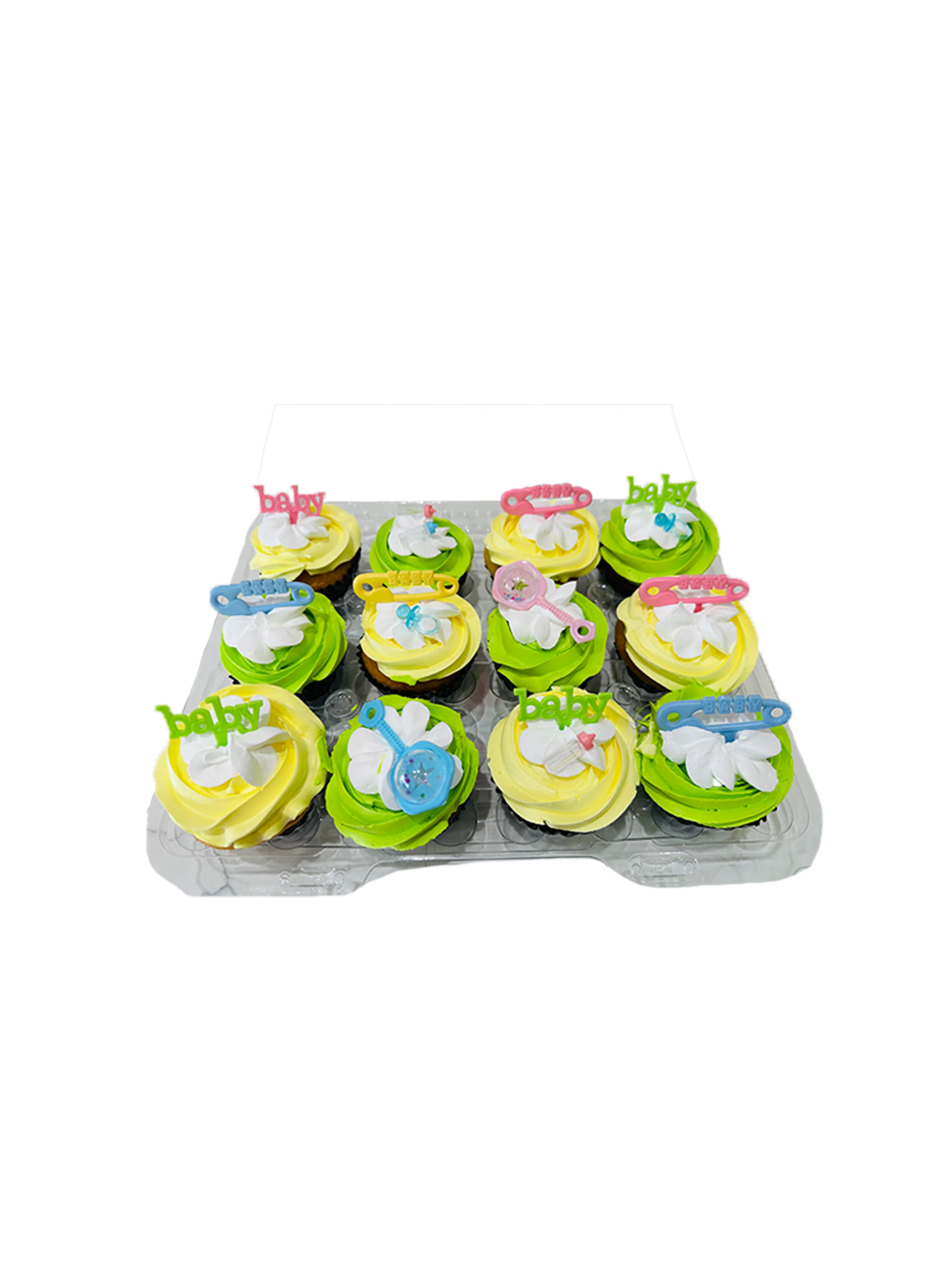 Baby Shower Cupcakes - (Pack of 6)