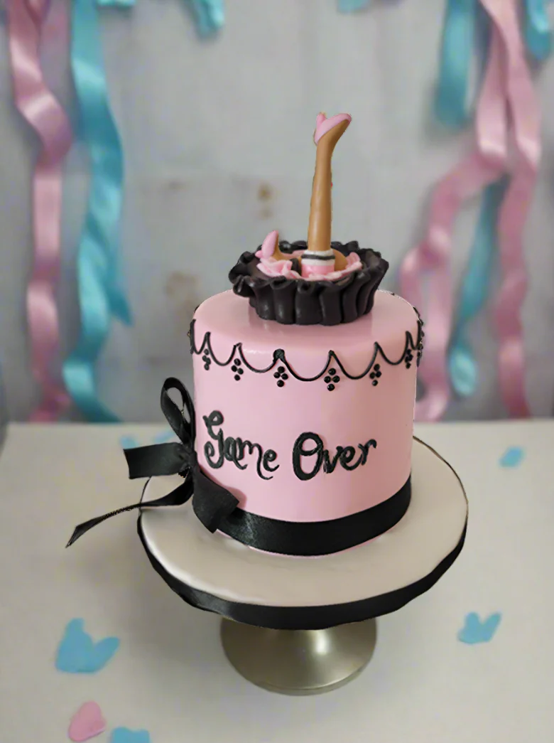 Bachelorette Fondant Cake - Image 4