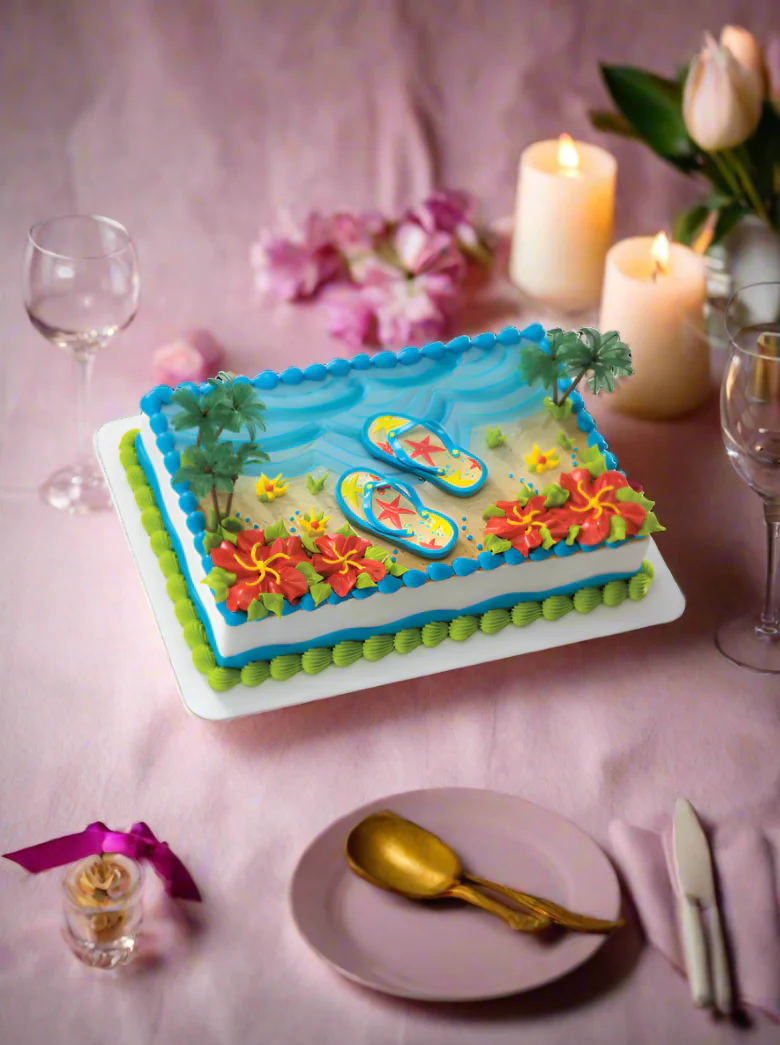 Flip Flop Theme Cake - Image 7