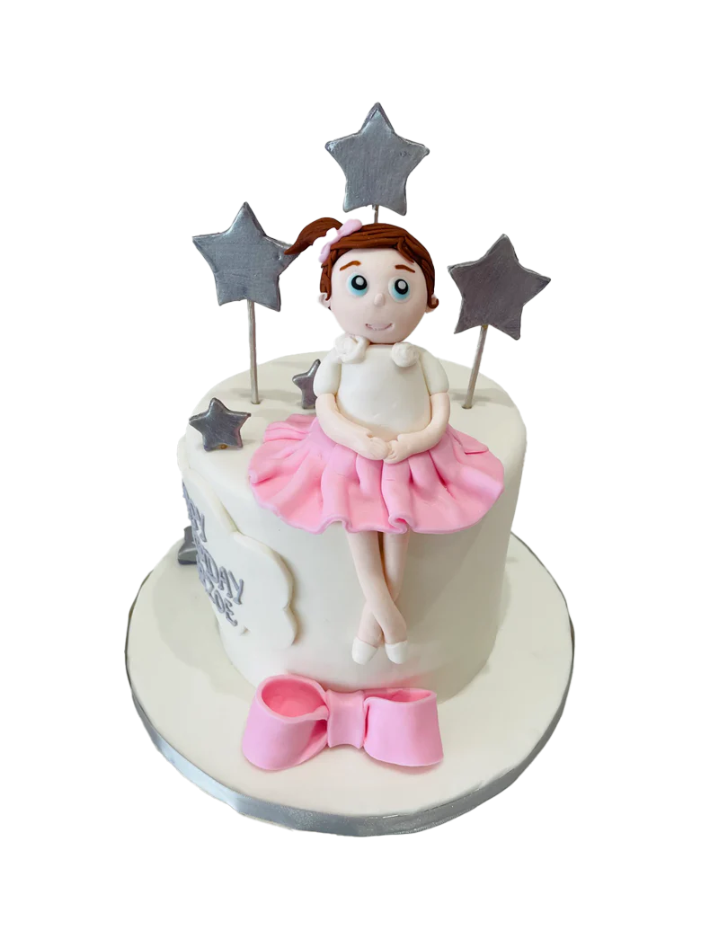 Ballerina Fondant Cake