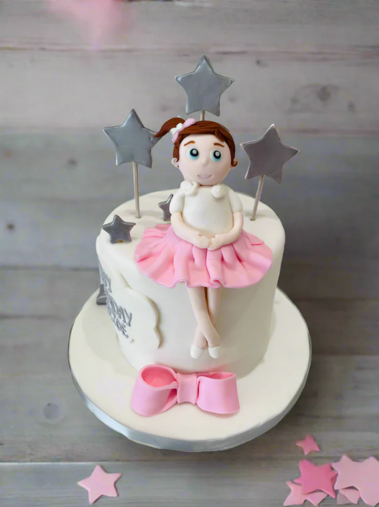 Ballerina Fondant Cake - Image 2