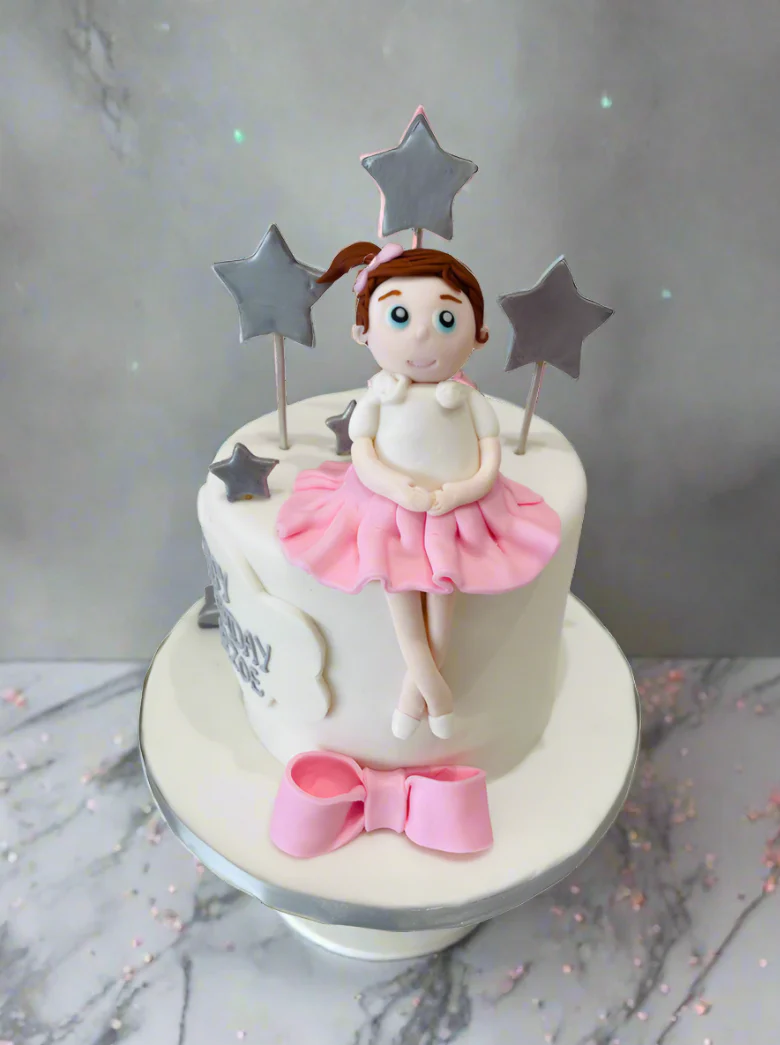 Ballerina Fondant Cake - Image 3