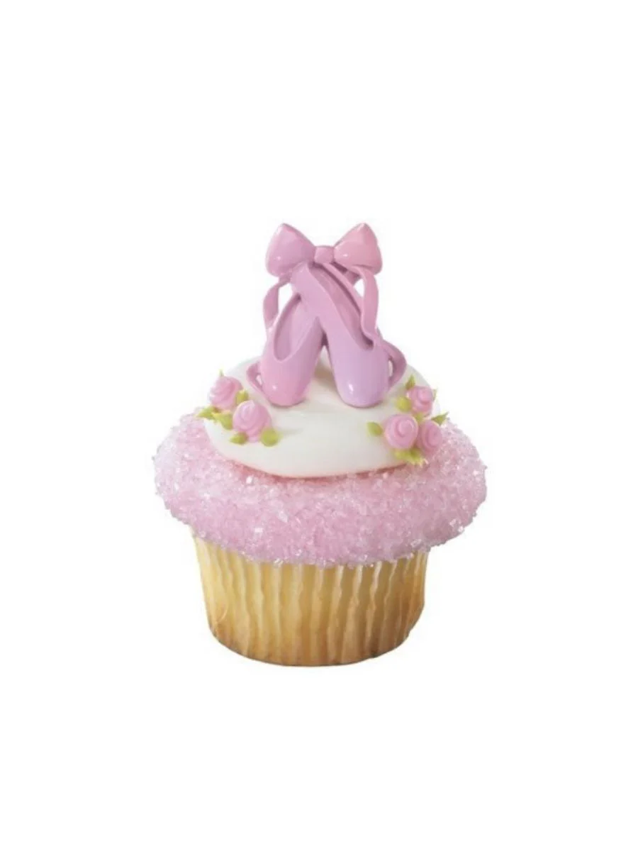 Ballet Slipper Cupcakes - (Pack of 6) - Image 5