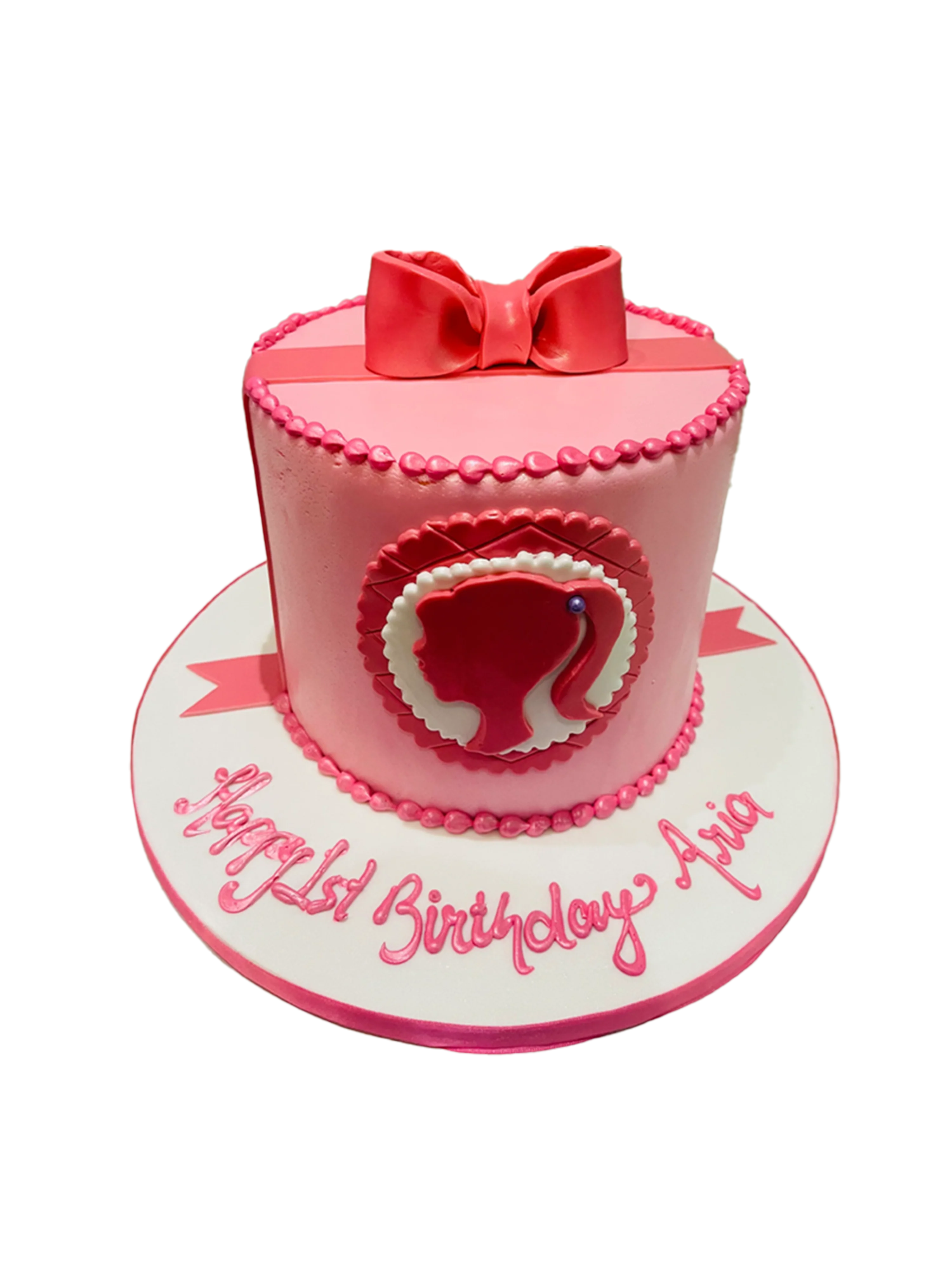Barbie Fondant Cake