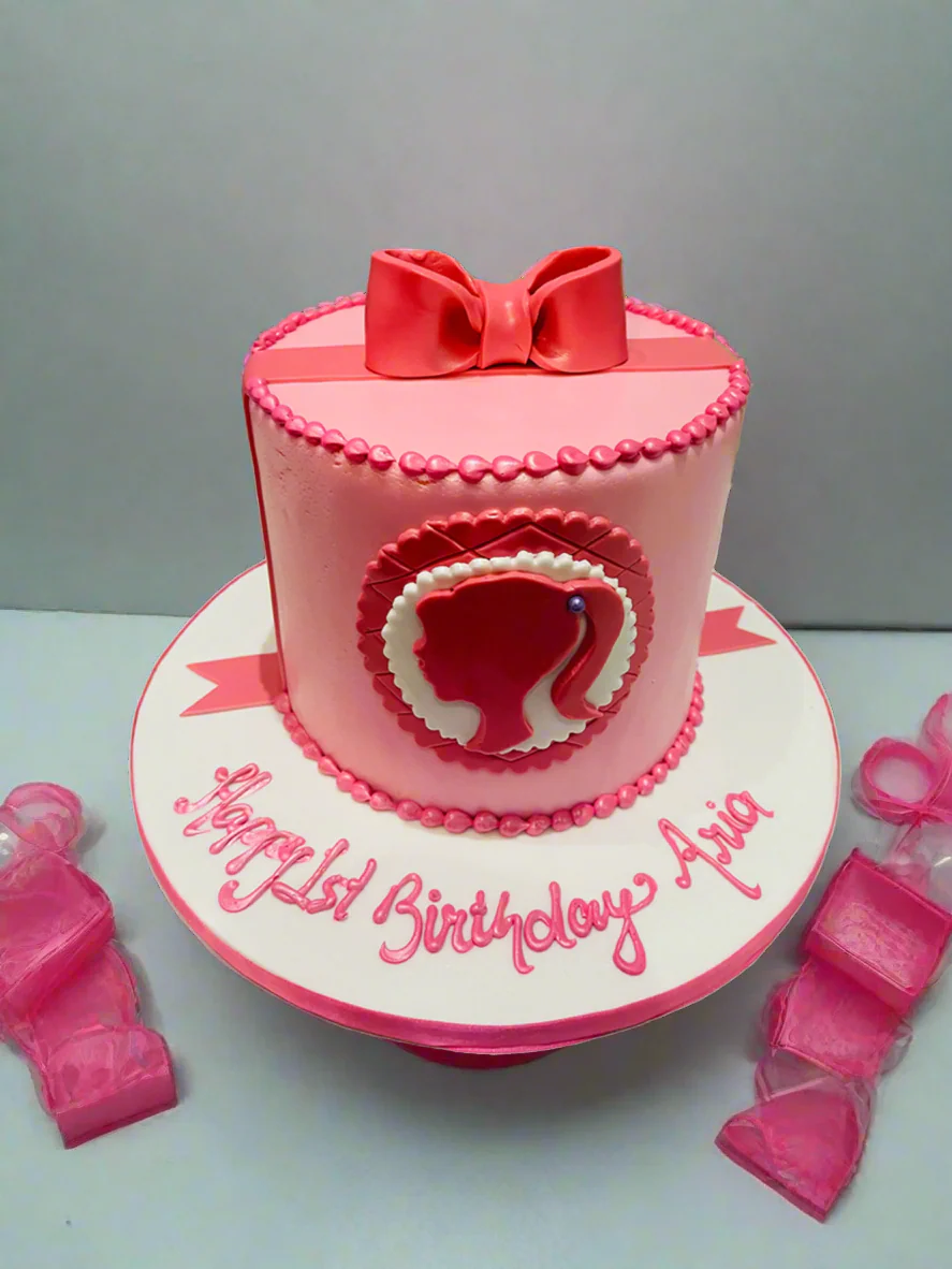 Barbie Fondant Cake - Image 3