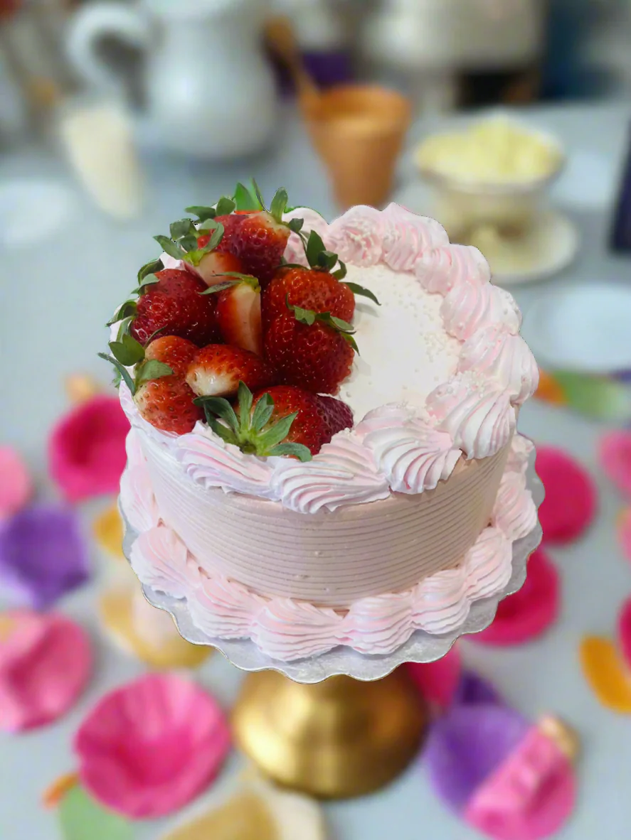 Basic Strawberry Cake - Image 2