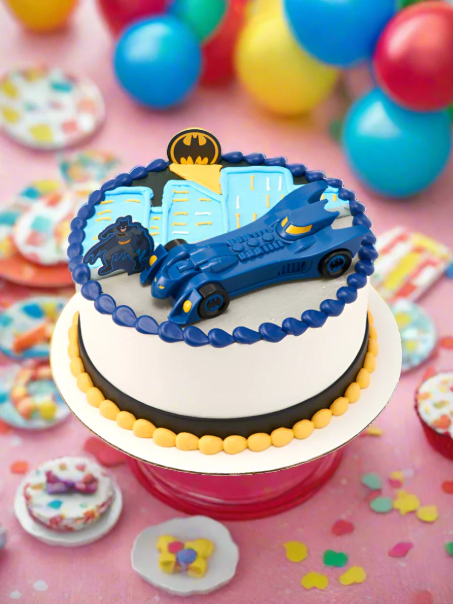 Batman Into Action Cream Cake - Image 2