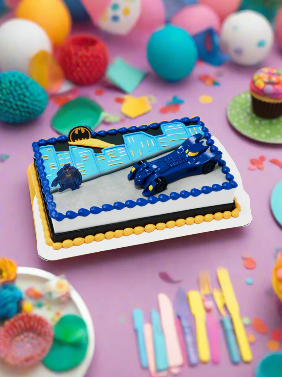 Batman Into Action Cream Cake - Image 6