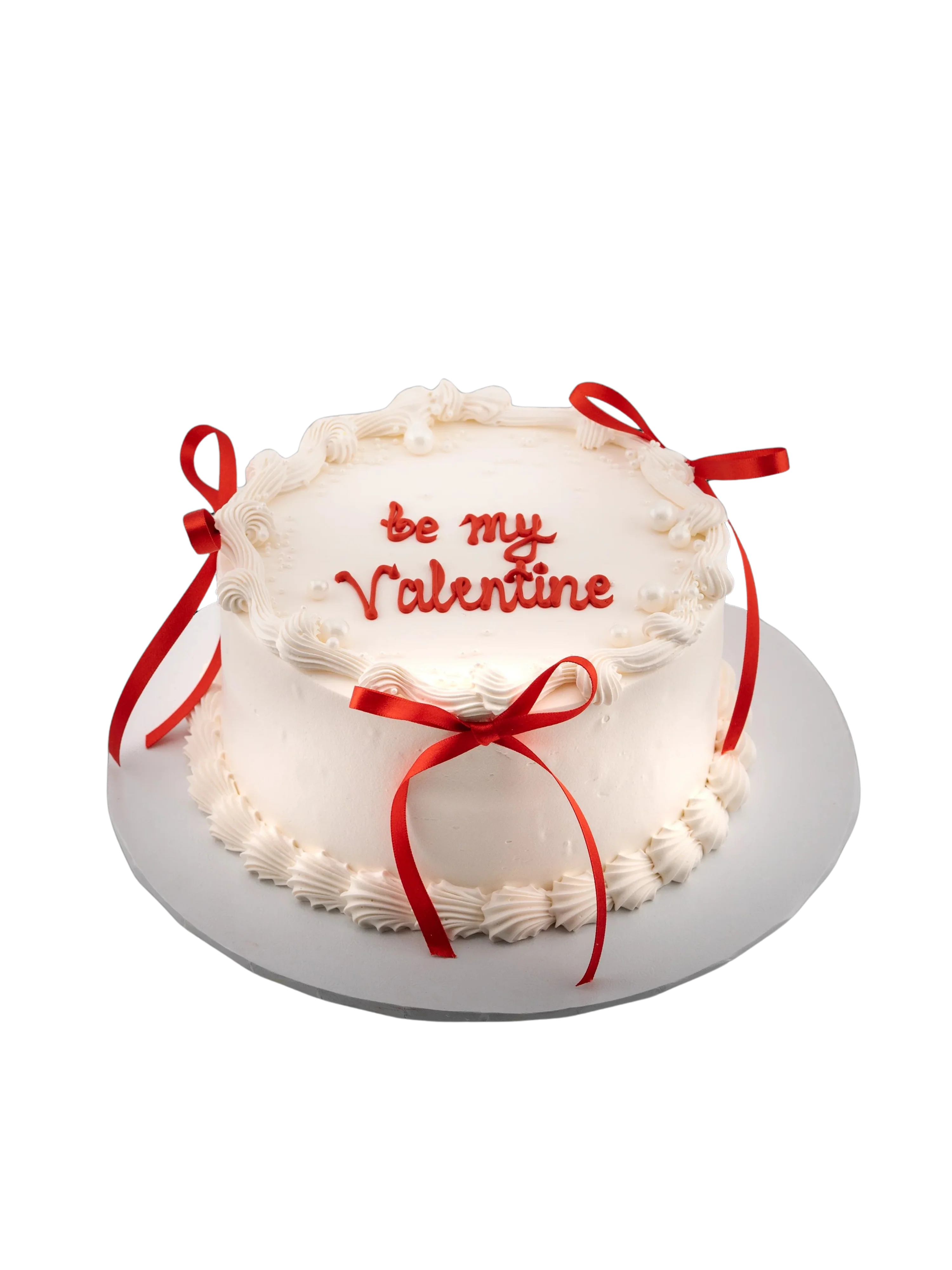 Be Mine Bow Cake