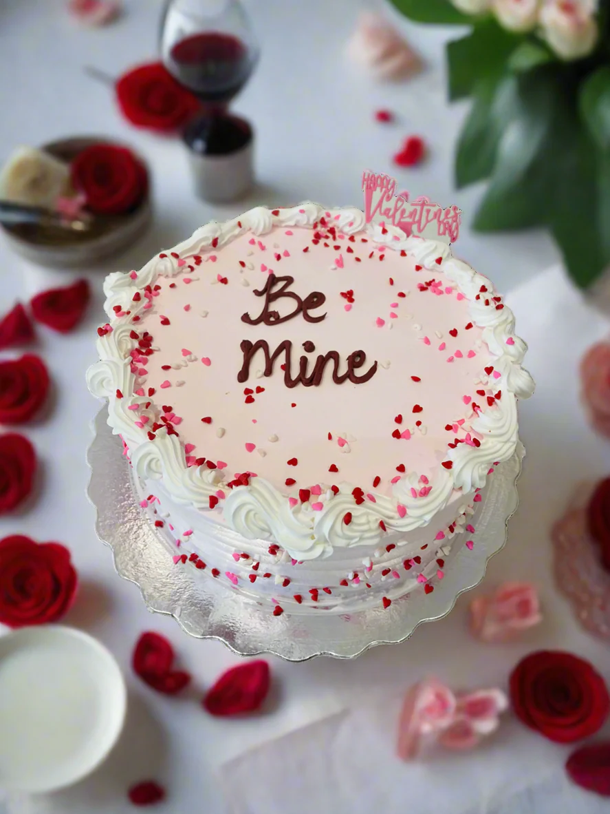 Be Mine Pink Cake - Image 2