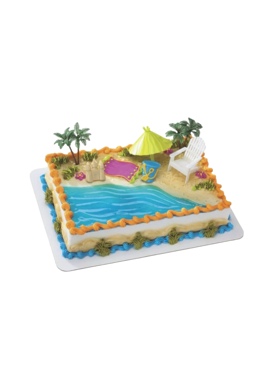Beach Chair & Umbrella Cake - Image 4