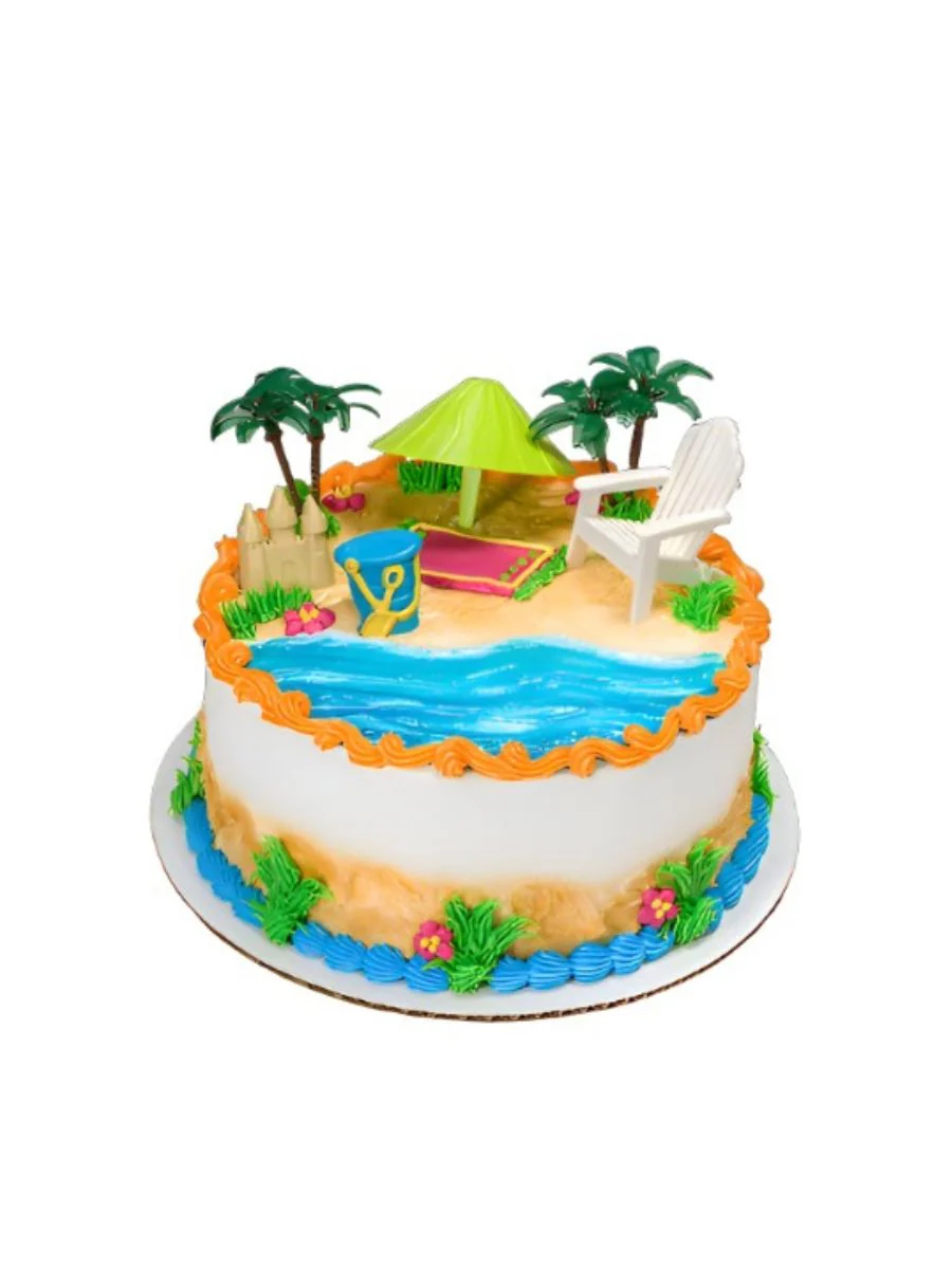 Beach Chair & Umbrella Cake - Image 5