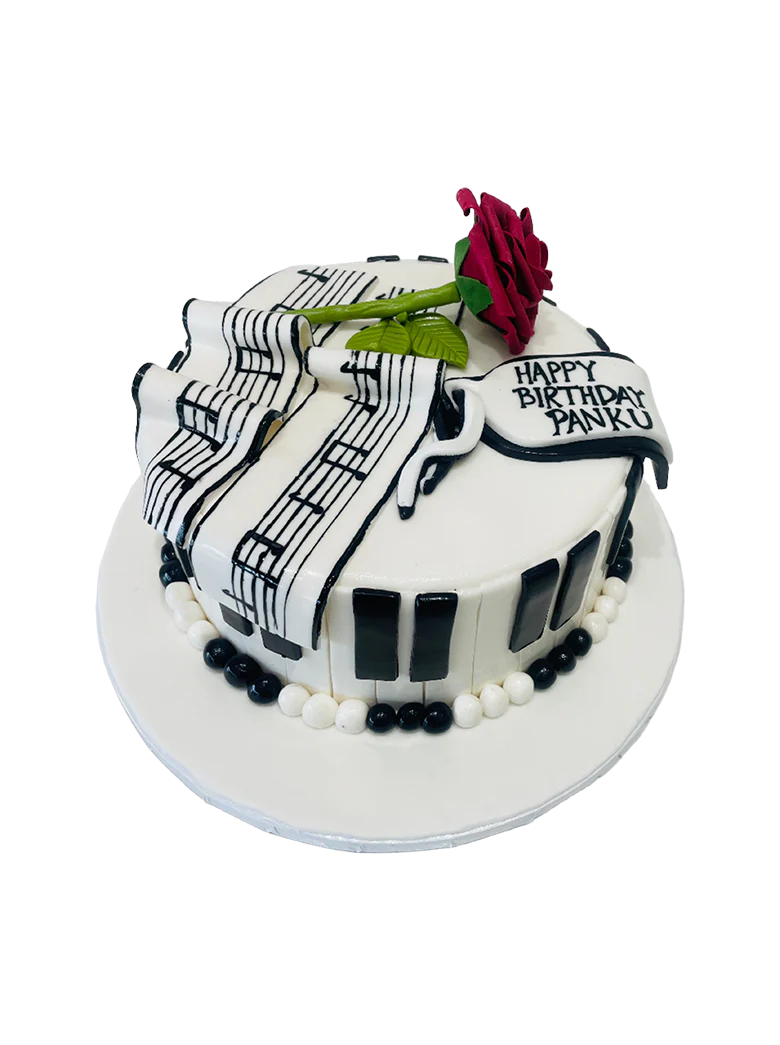 Beauty & The Beast Fondant Cake