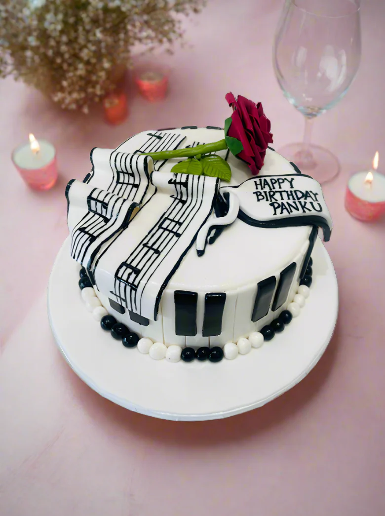 Beauty & The Beast Fondant Cake - Image 2