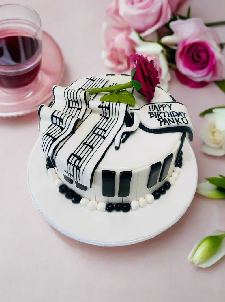 Beauty & The Beast Fondant Cake - Image 3