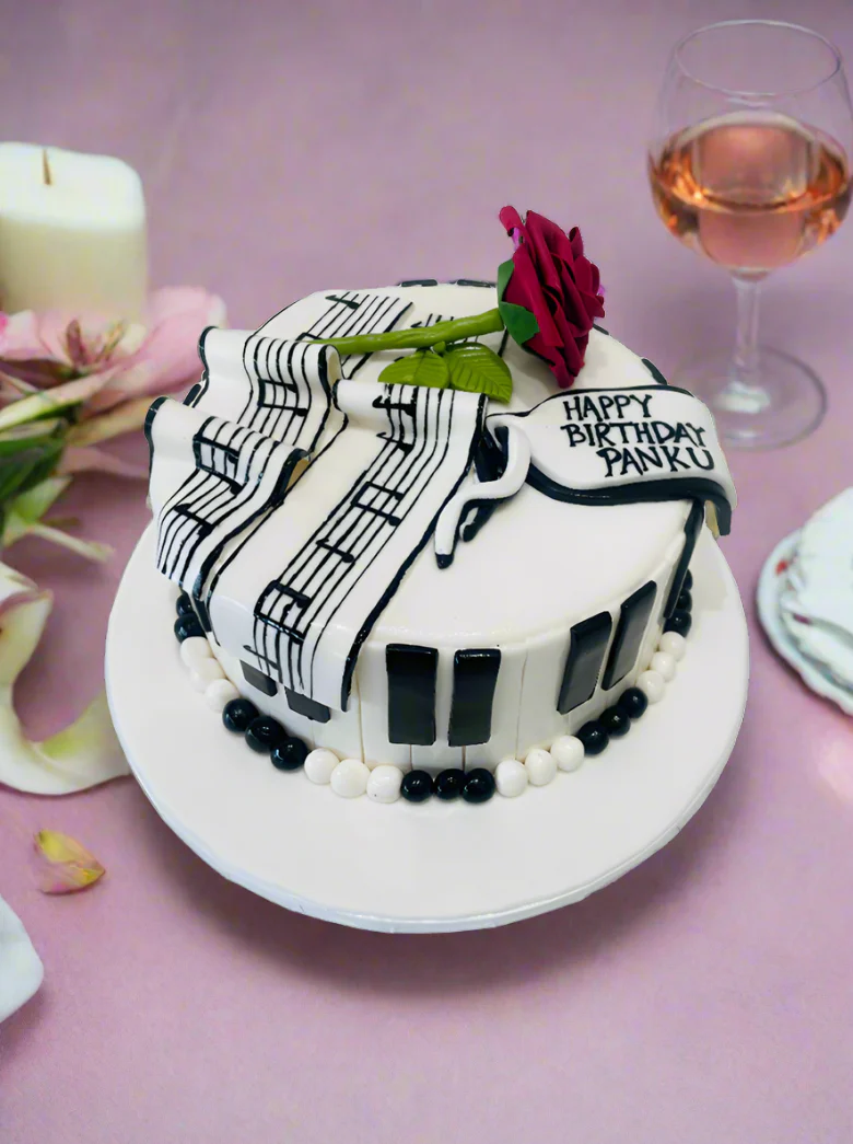 Beauty & The Beast Fondant Cake - Image 5