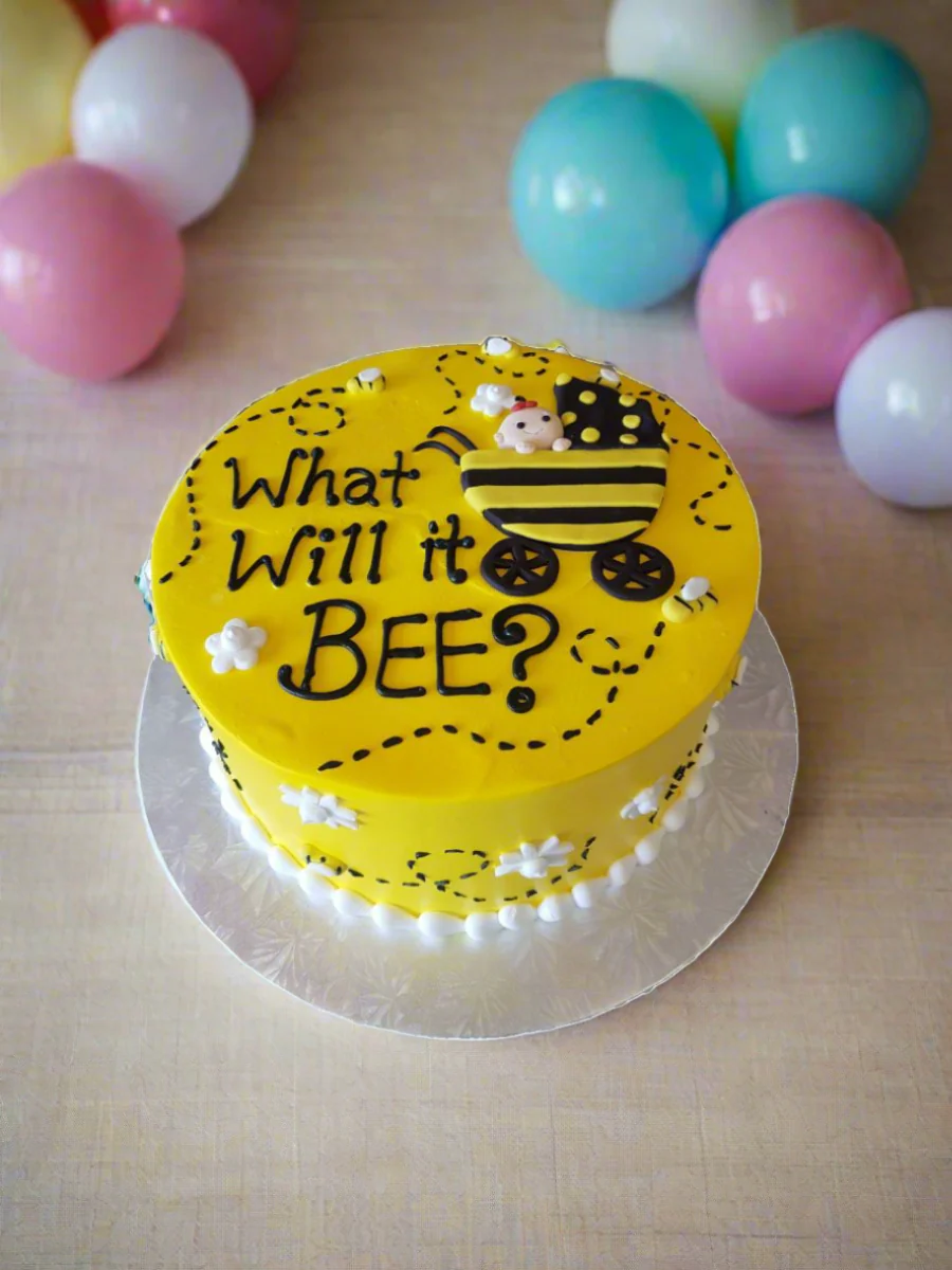 Bee Baby Shower Cake - Image 2