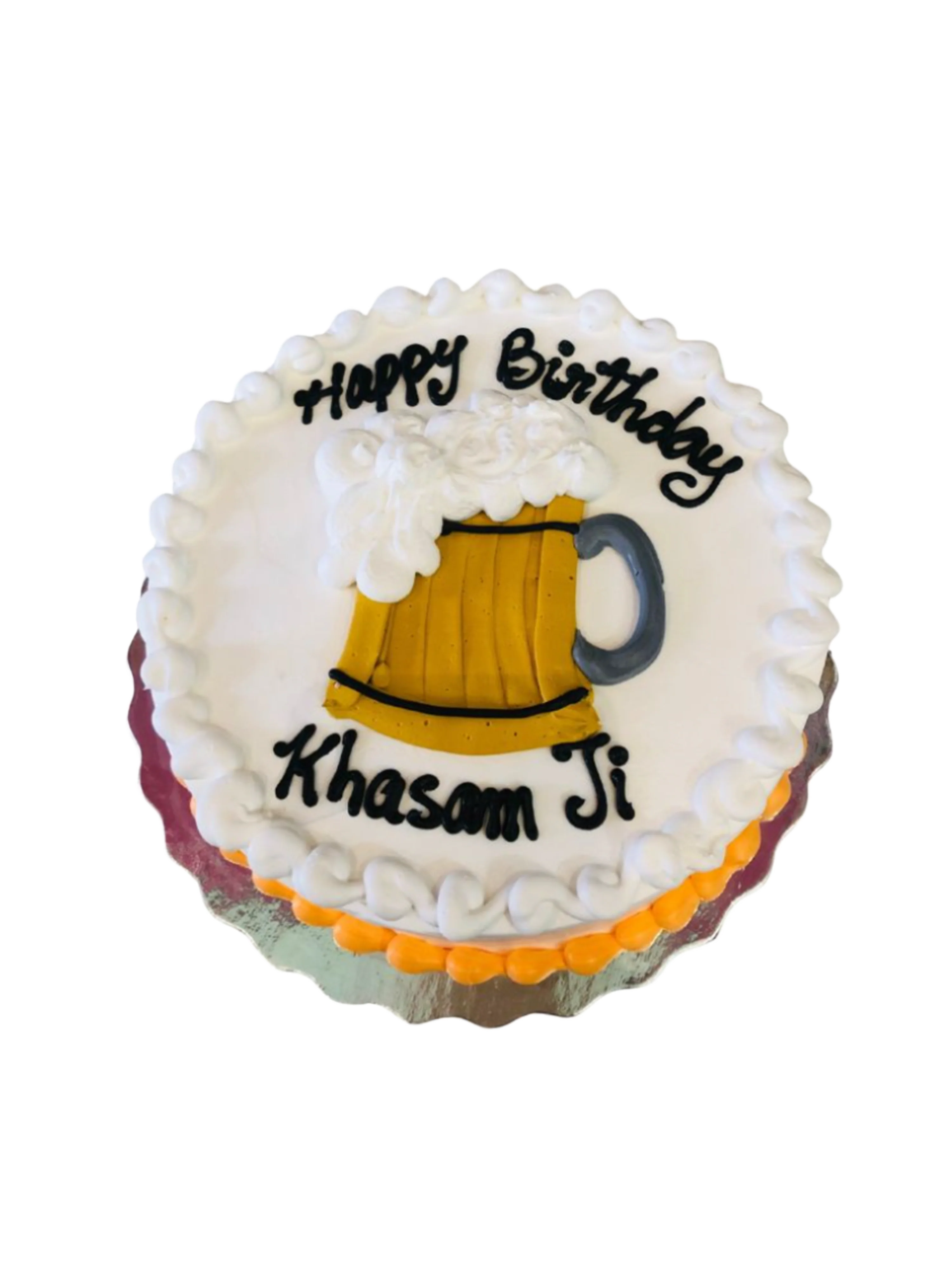 Beer Birthday Cake