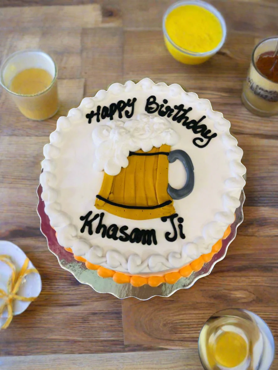Beer Birthday Cake - Image 3
