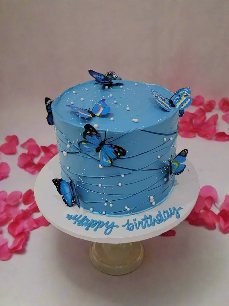 Benjamin Butterfly Birthday Cake - Image 2