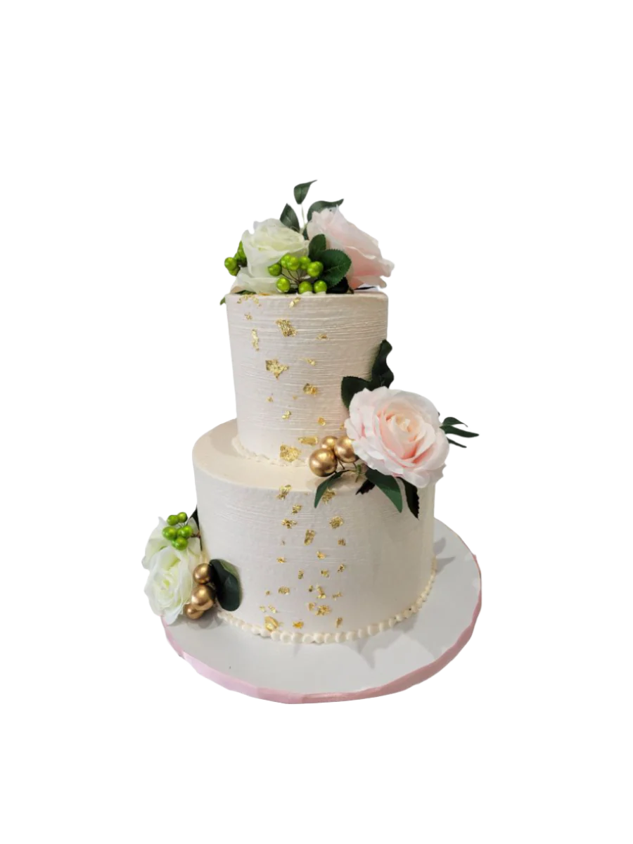 Berlin Ivory Wedding Cake