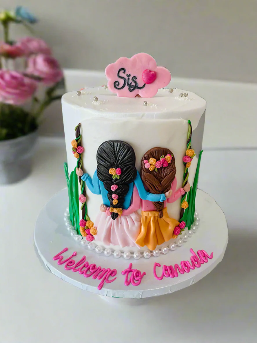 Besties Birthday Cake - Image 2
