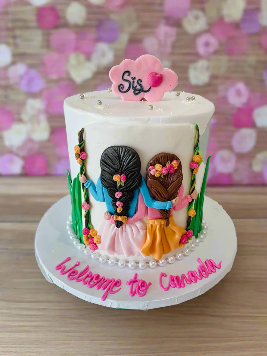 Besties Birthday Cake - Image 3