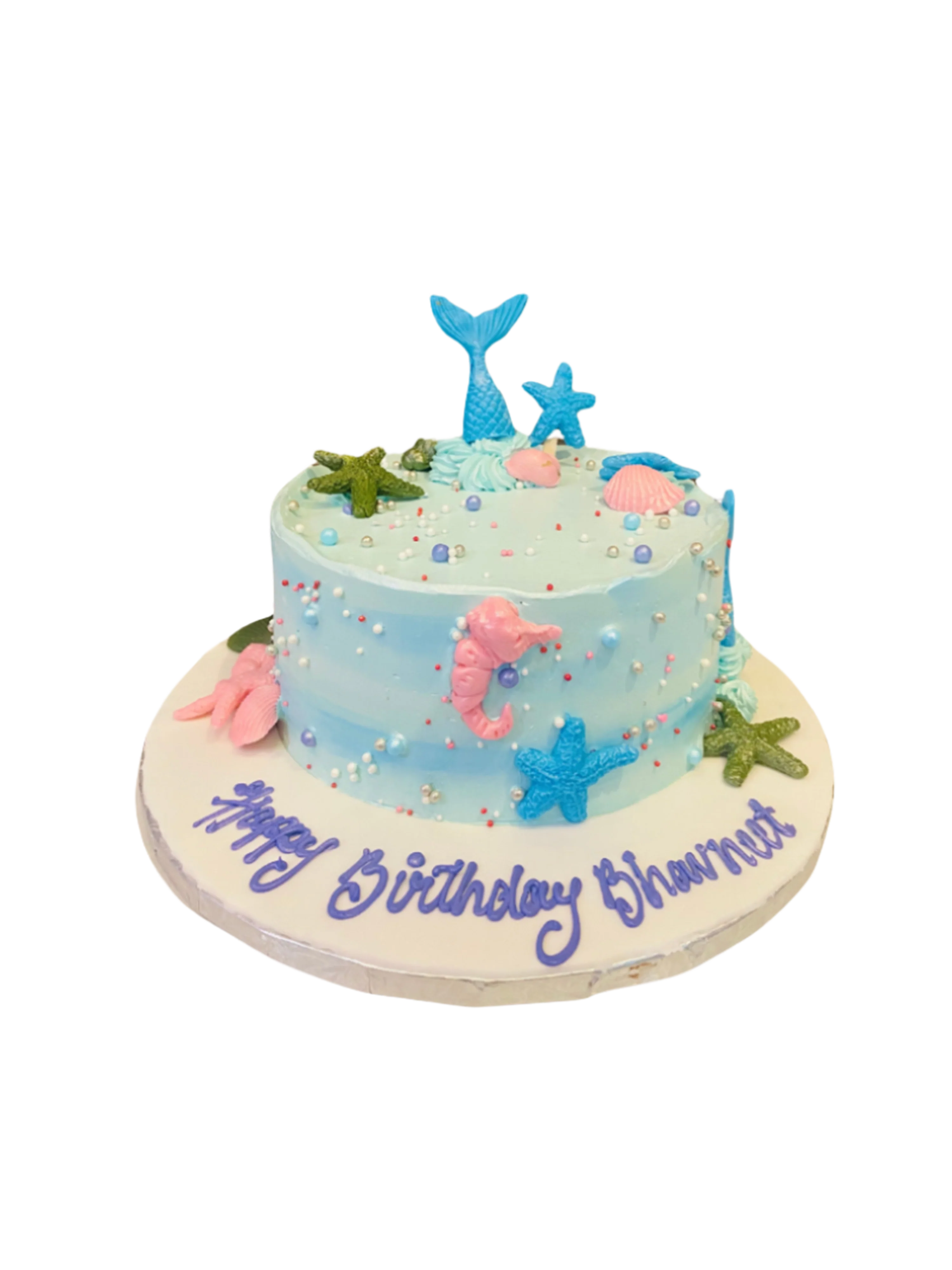 Bhavneet Mermaid Cream Cake